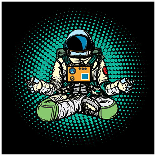 Astronaut Space & Galaxy
