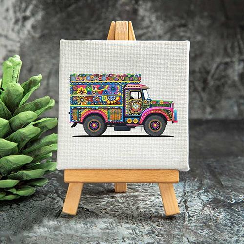 Small Canvas With Stand