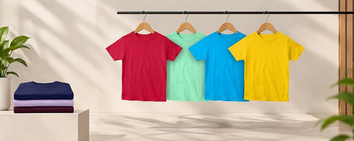 Kids Solid T-shirt