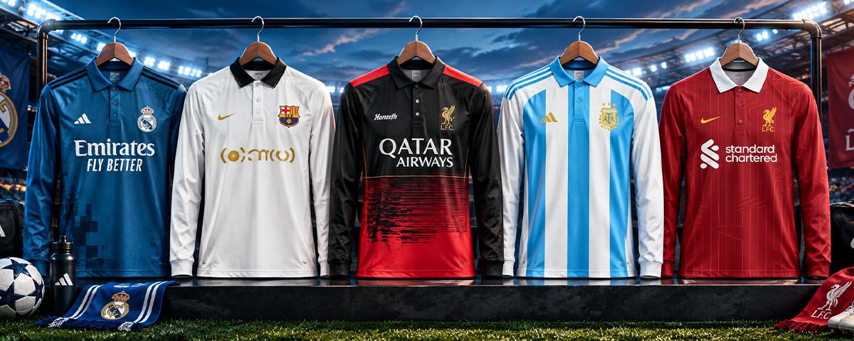 Polo Long Sleeve Sports Jersey